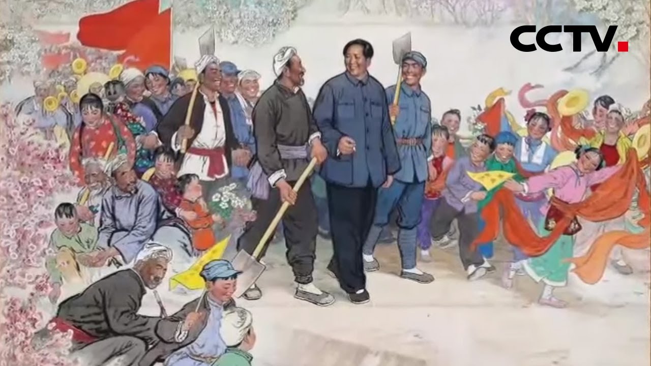 军民联手修渠引水，战争后方充满和谐与幸福 | CCTV「美术经典中的党史」20210419