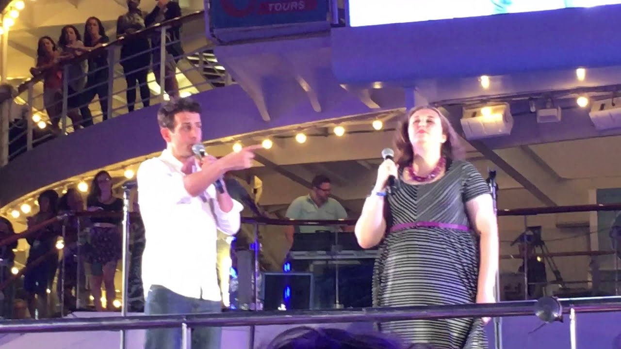 NKOTB Cruise 2015 - Joey McIntyre's Duets at Dusk #4
