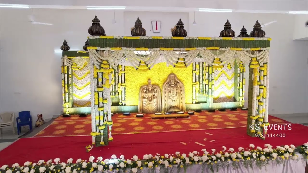 KS EVENTS at TTD Padmavathi Kalyana Mandapam Wedding
