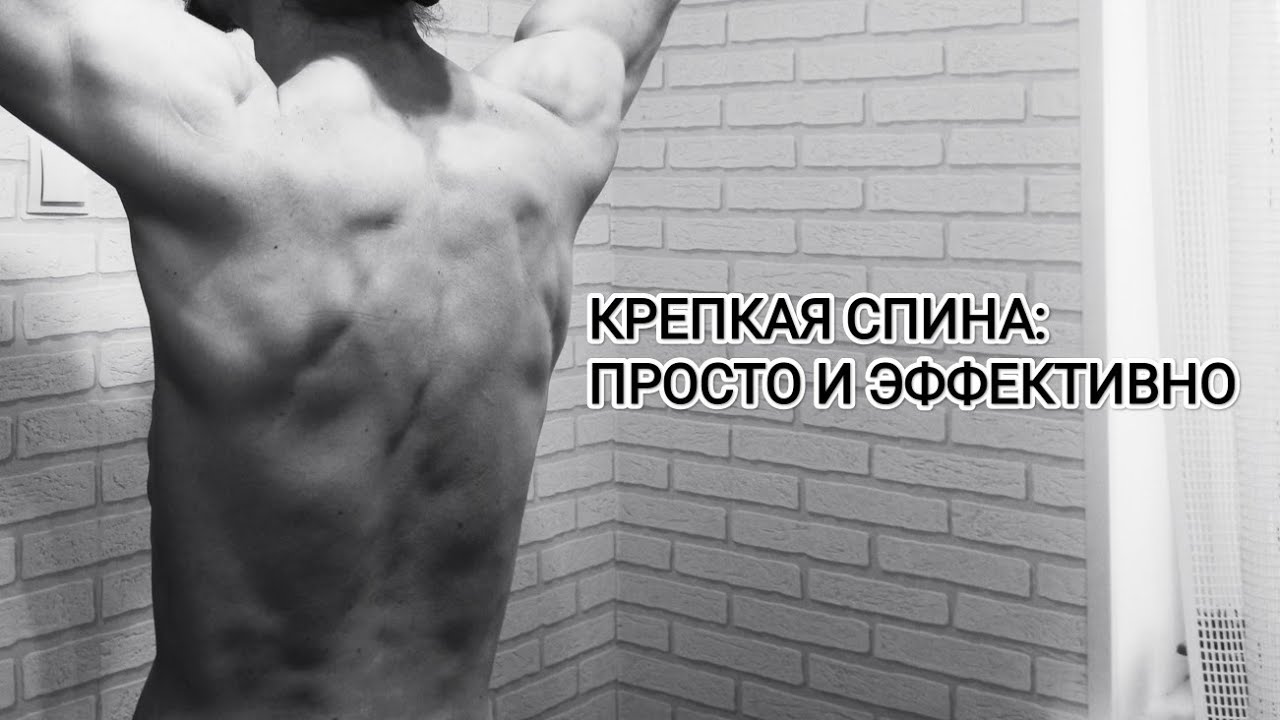 Становимся сильнее - укрепляем спину