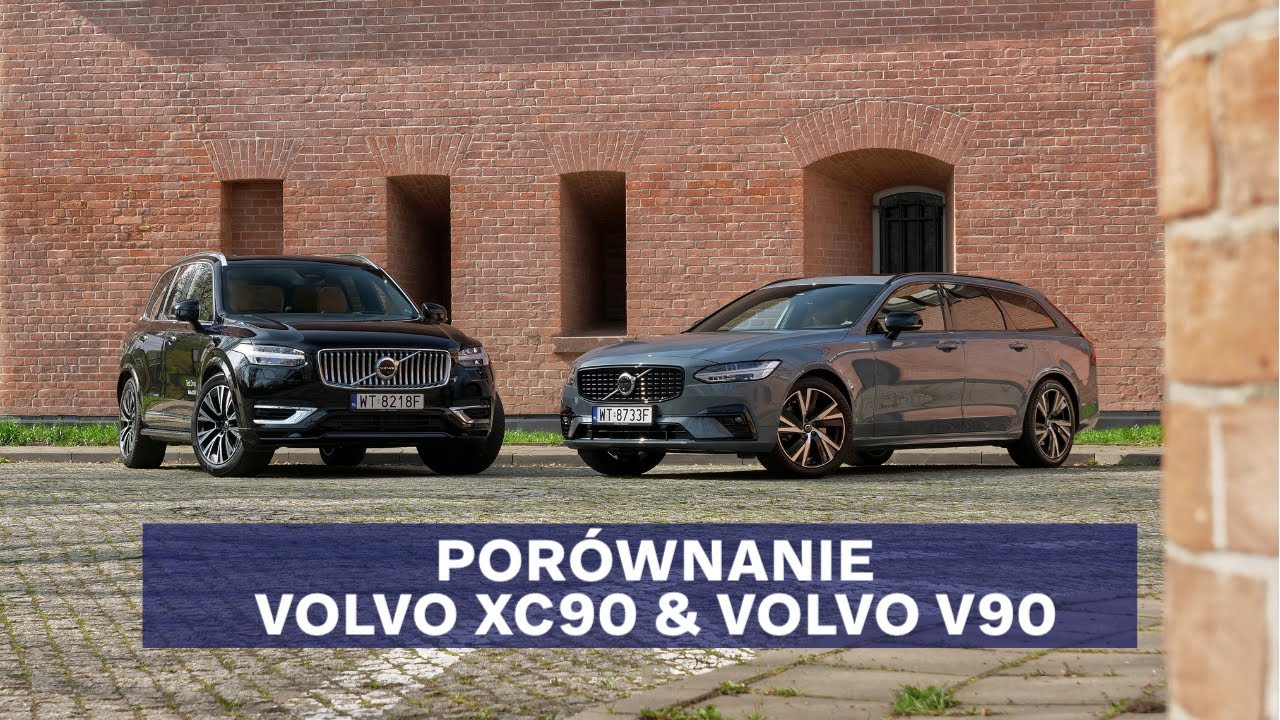 Por&oacute;wnanie Volvo XC90 i Volvo V90 | Autogala Volvo