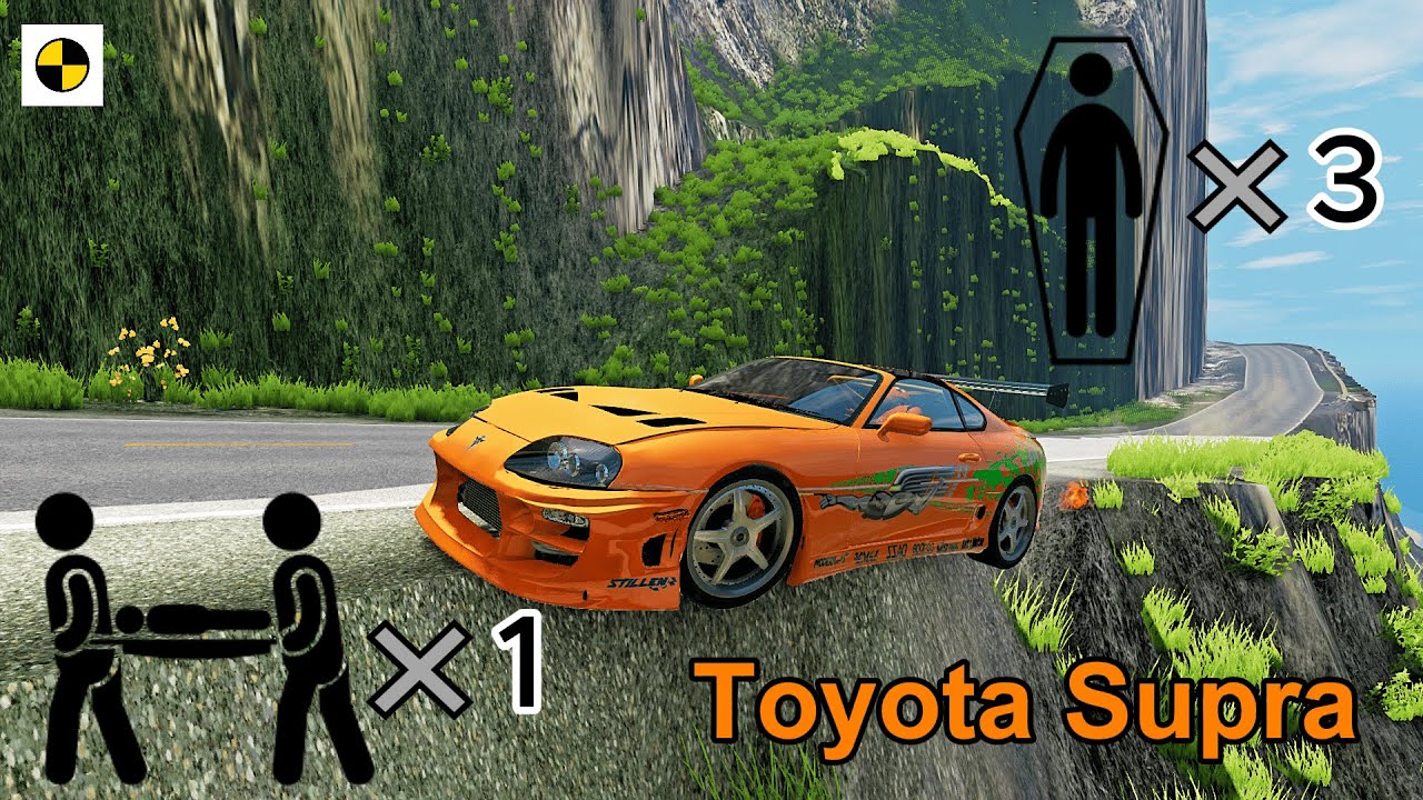 Realistic High-Speed Car Crashes in BeamNG.drive #15 | Ultra Detailed Crash Compilation