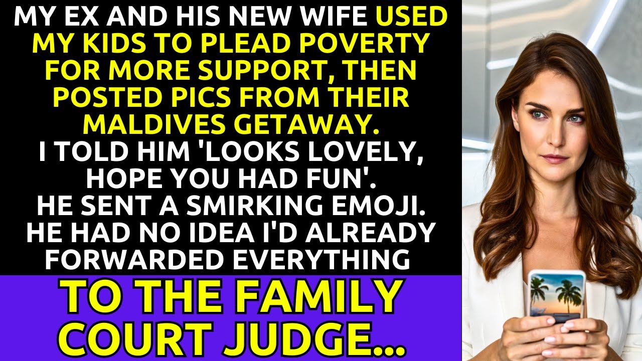 My Ex Used My Kids To Plead Poverty, Then Flaunted A Maldives Getaway