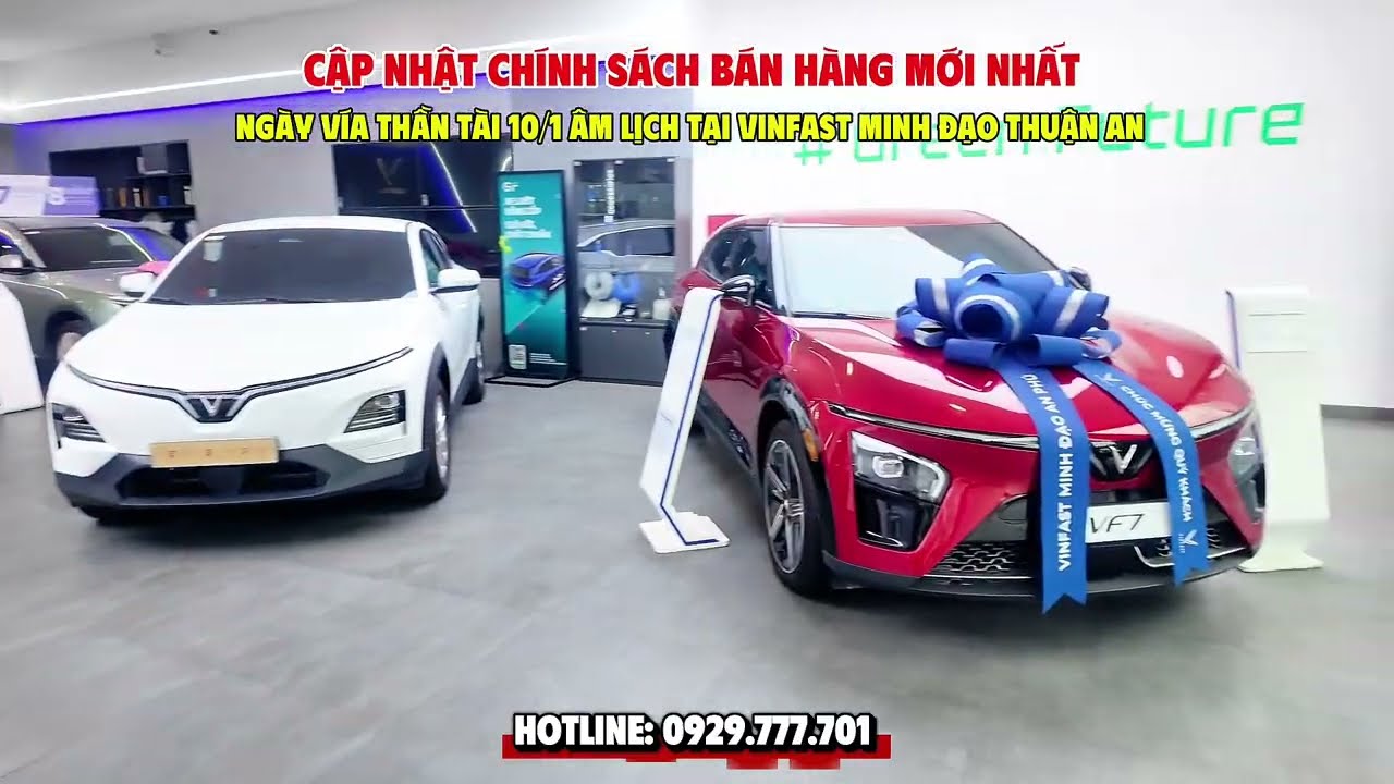 Vía Thần Tài Đầu Năm - Chính sách Khuyến Mãi mới nhất dòng xe Vinfast 2026 