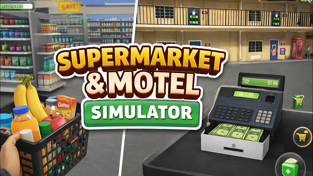 Supermarket & Motel Simulator - Part 1 Gameplay Walkthrough (Android, iOS)