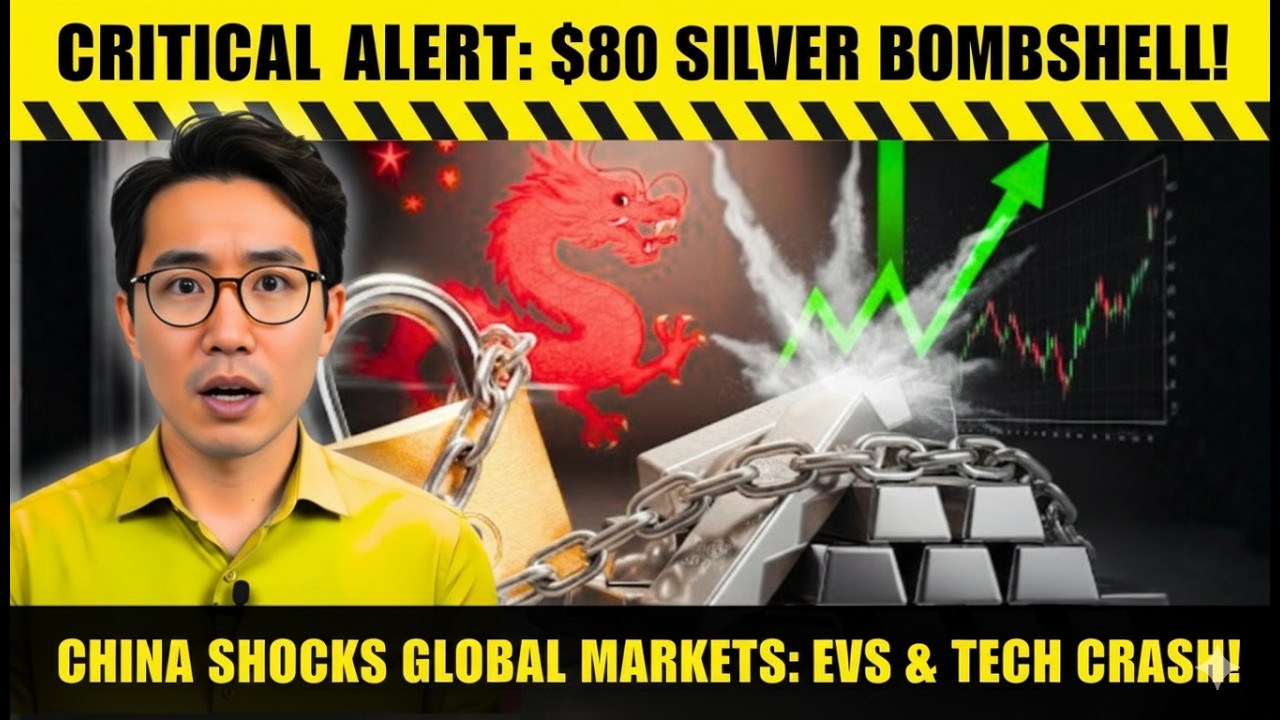 $80 SILVER BOMBSHELL! Beijing Shocks Global Markets | Chaos in EVs & Tech!