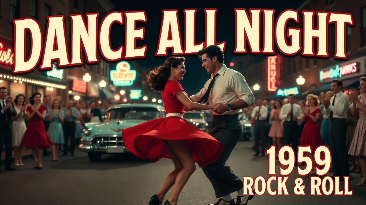 Dance All Night With You 💃 | 1959 Rock & Roll Dance Song | Vintage Swing & Boogie Party