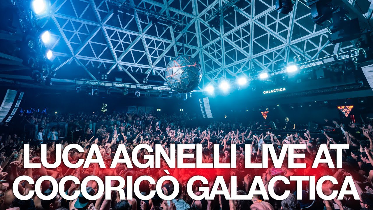 Luca Agnelli at Cocoricò / Galactica - Riccione (Italy) 09/08/25 FULL SET