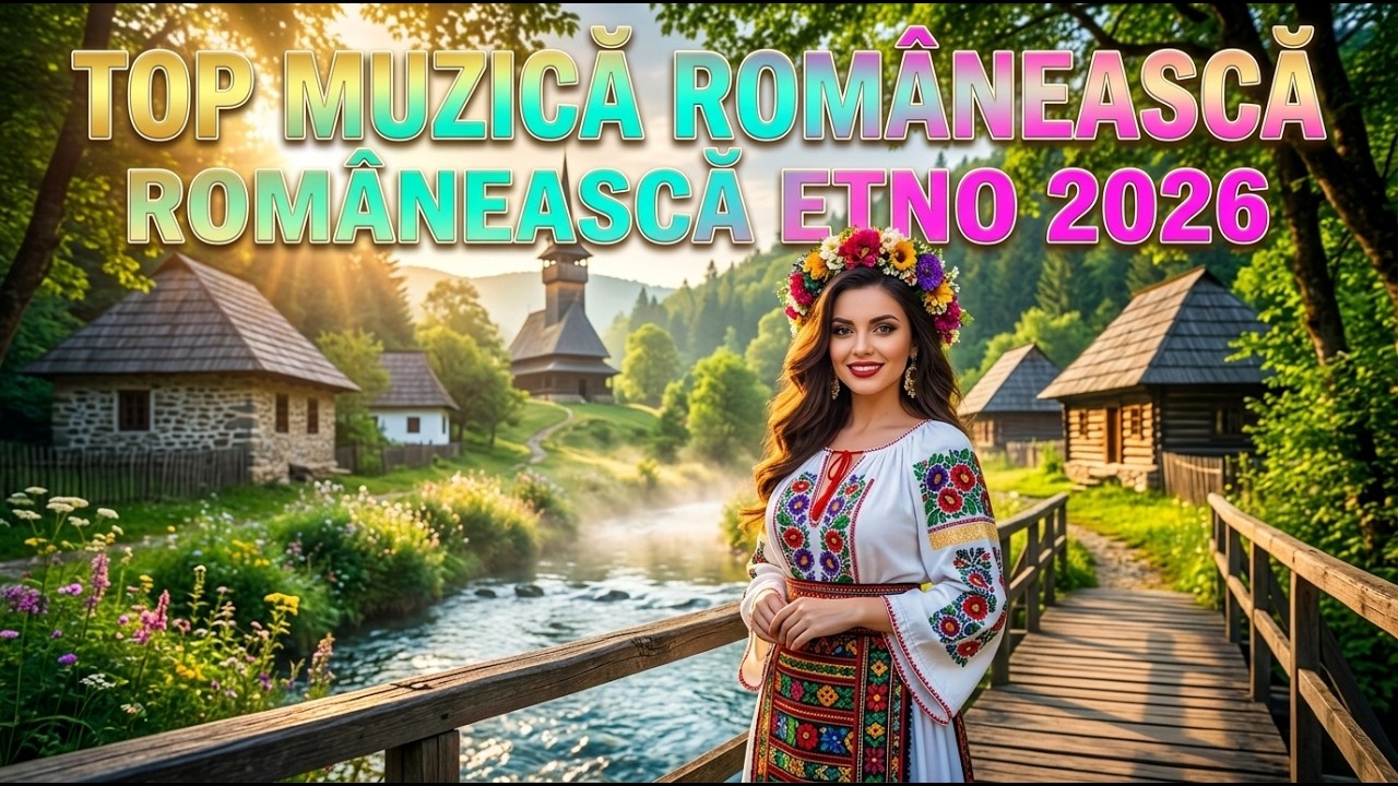 Top Muzică Românească Etno 2026 🌿 Romanian Folk Music Live |  Relaxing Folk Songs
