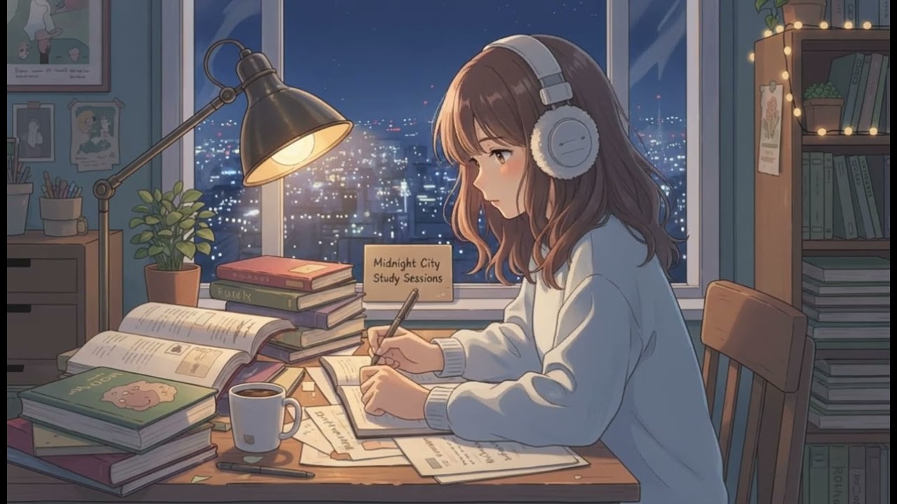 Midnight City Study Sessions - Chill Lofi Hip Hop Beats