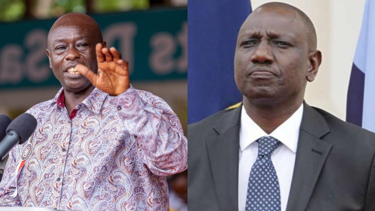 PRESIDENT RUTO PANICS AS GACHAGUA UNLEASHES HIS ANGER ON HIM AT MERU!