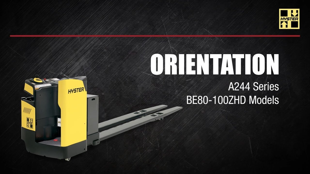 ENCLOSED END RIDER ORIENTATION