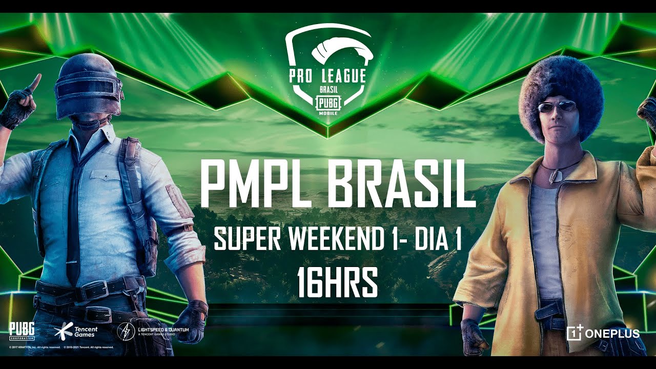 [PTBR] PMPL Brasil - Super Weekend 1 Dia 1