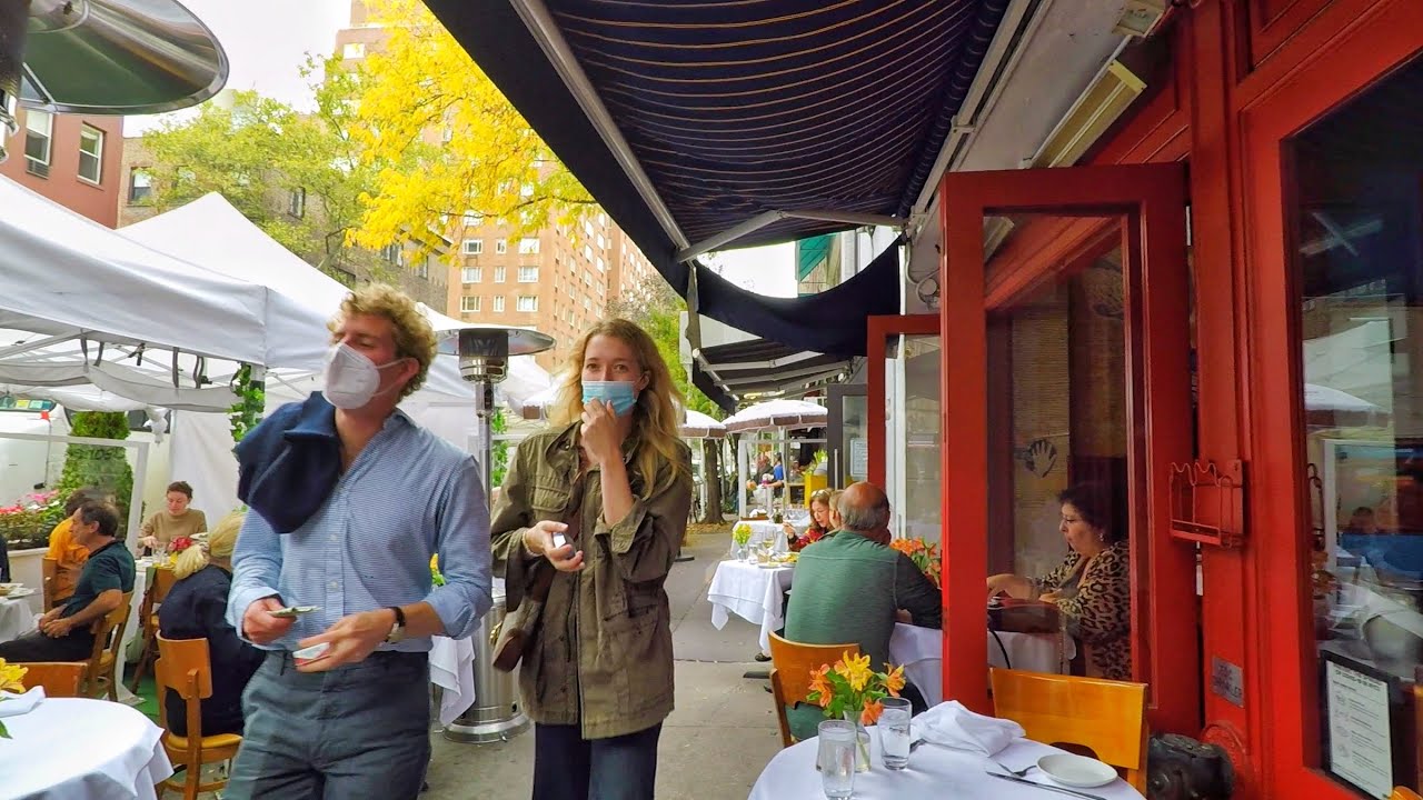 ⁴ᴷ⁶⁰ Walking Tour of Upper East Side Manhattan New York City in the Fall (October 22, 2020)