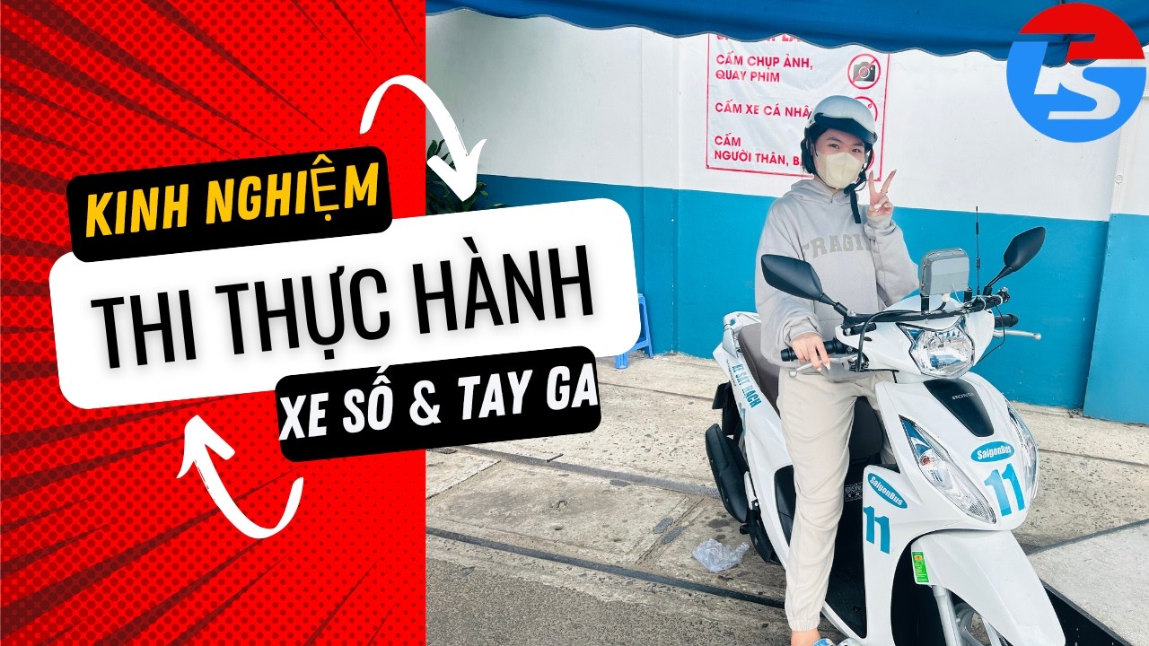 Kinh Nghiệm Chạy Vòng Số 8 Thi Thực Hành Lái Xe A1 - Xe Số & Tay Ga