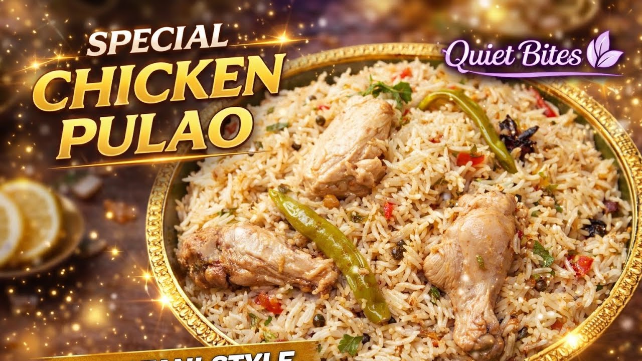 Aromatic Chicken Pulao | Special Chicken Pulao Recipe🍗🍚  #ChickenPulao #PakistaniFood #EasyRecipe