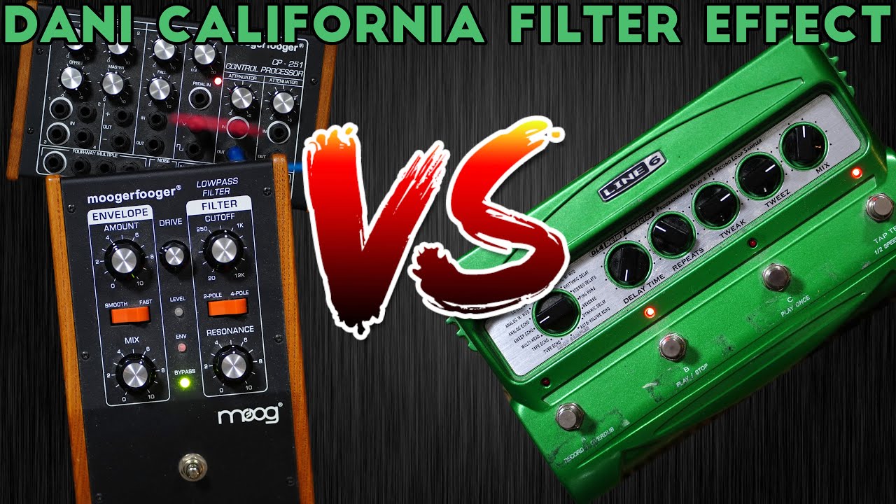Using the DL4 for Dani California Filter Effect?!