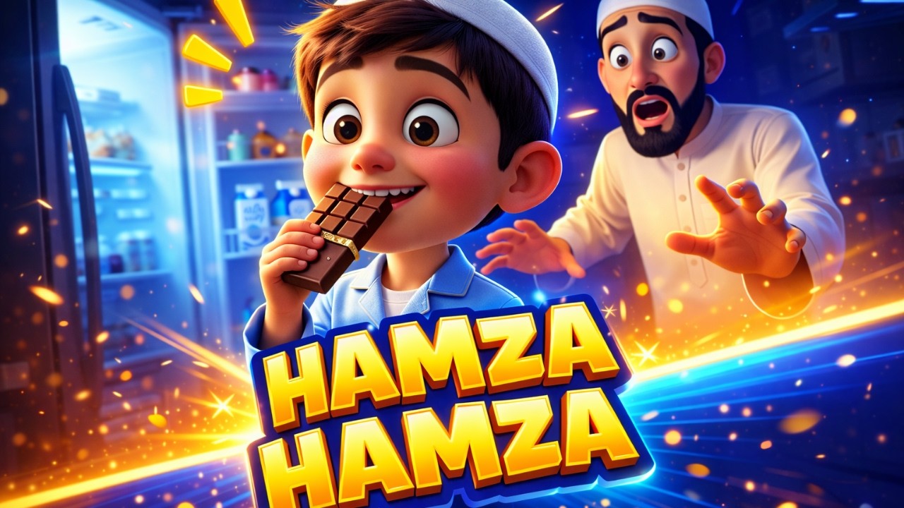 Hamza Hamza Yes Baba 🌟 Cute Islamic Animation | Halal Kids Songs 2026