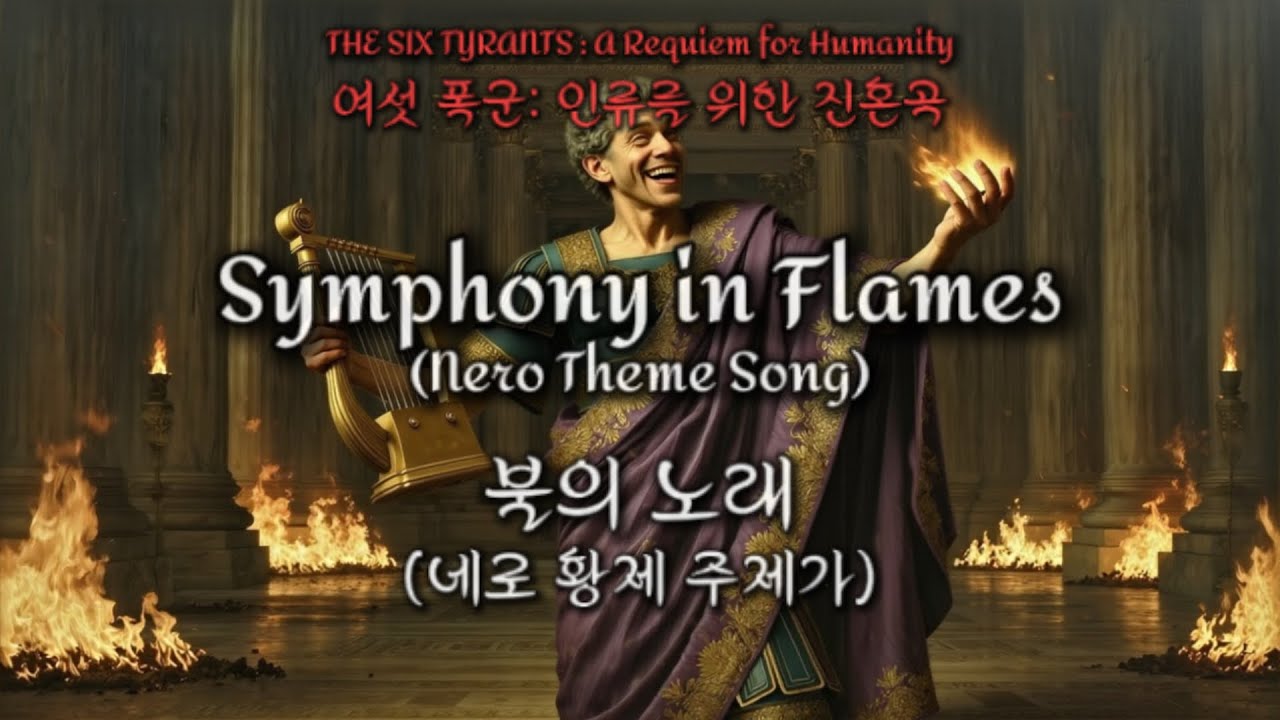 Symphony in Flames (불의 노래) [Nero Theme Song(네로 황제 주제가)] 한글 자막 [가사/해석/lyrics]