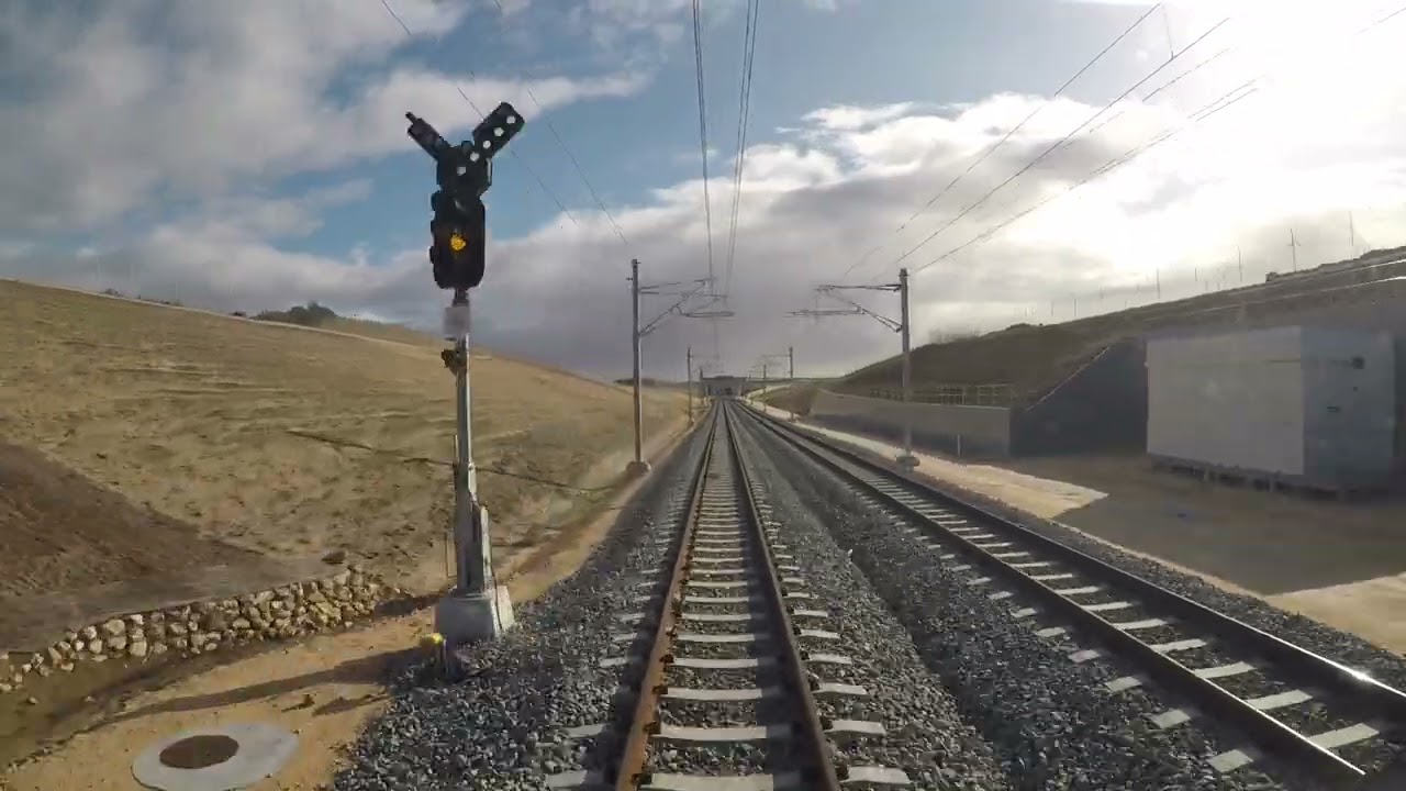 Transperth B series drivers view - Yanchep extension - High speed