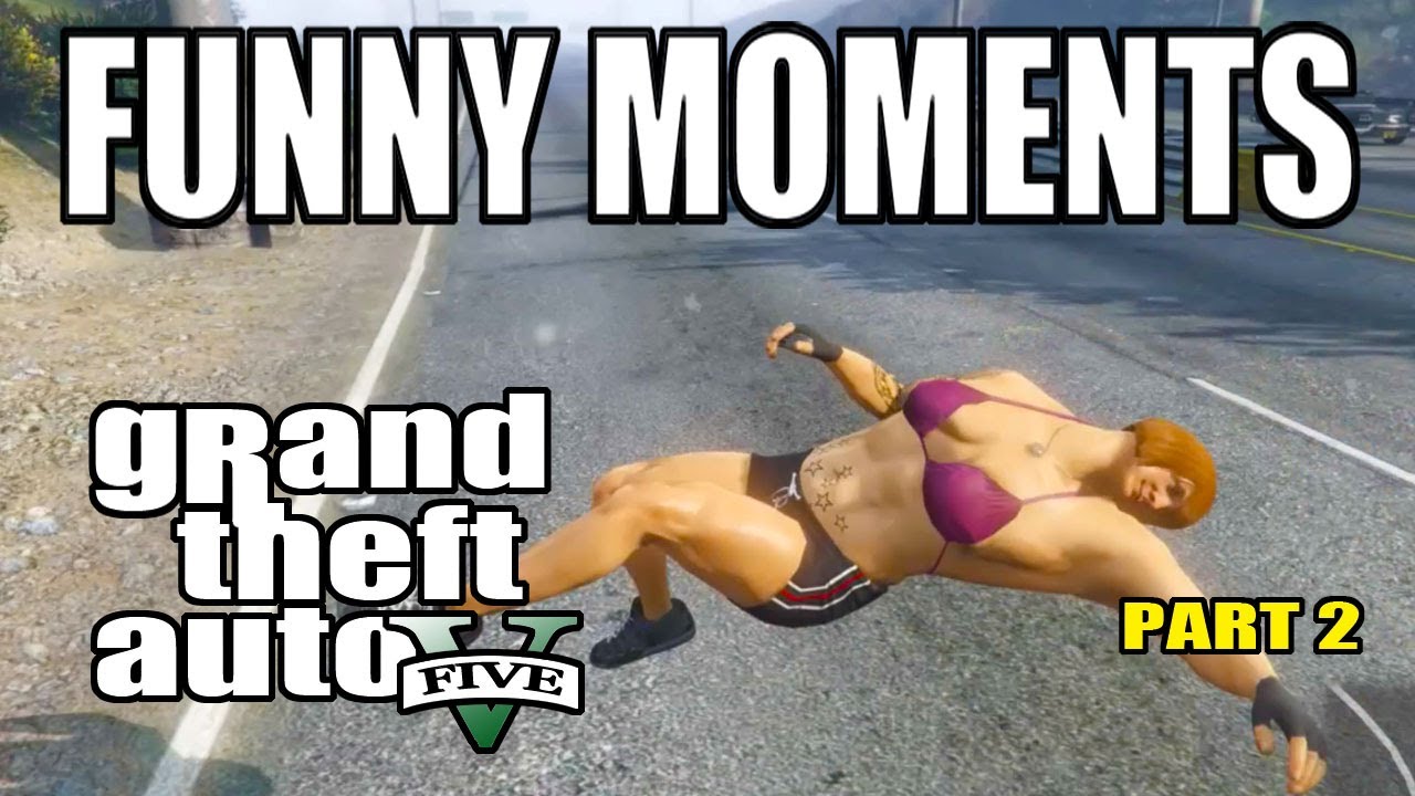 Grand Theft Auto 5 Funny Gaming Moments: EPIC Jumps, Crashes, Deaths, and MORE! | Part 2