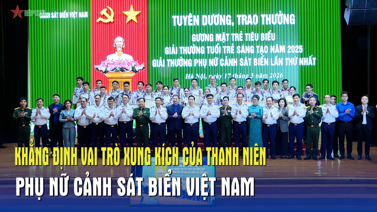 Khẳng định vai trò xung kích của thanh niên, phụ nữ Cảnh sát biển Việt Nam