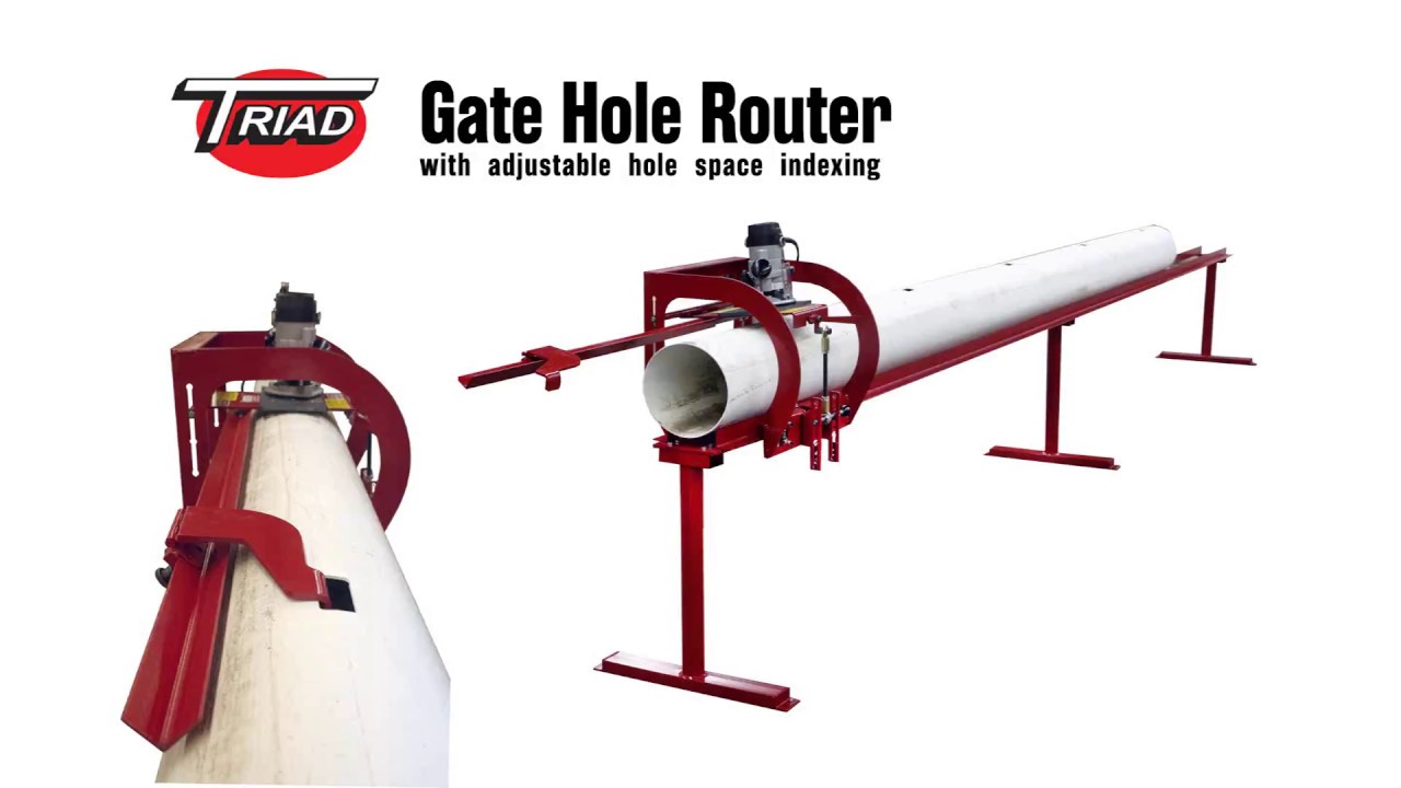 Triad Gate Hole Router (for DamGates)