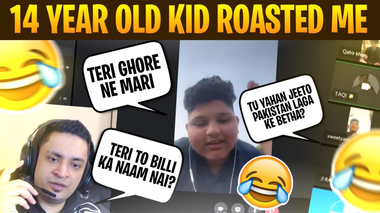 GOT ROASTED BY 14 YEAR OLD KID 🤣 | FUNNY MOMENTS | MRJAYPLAYS