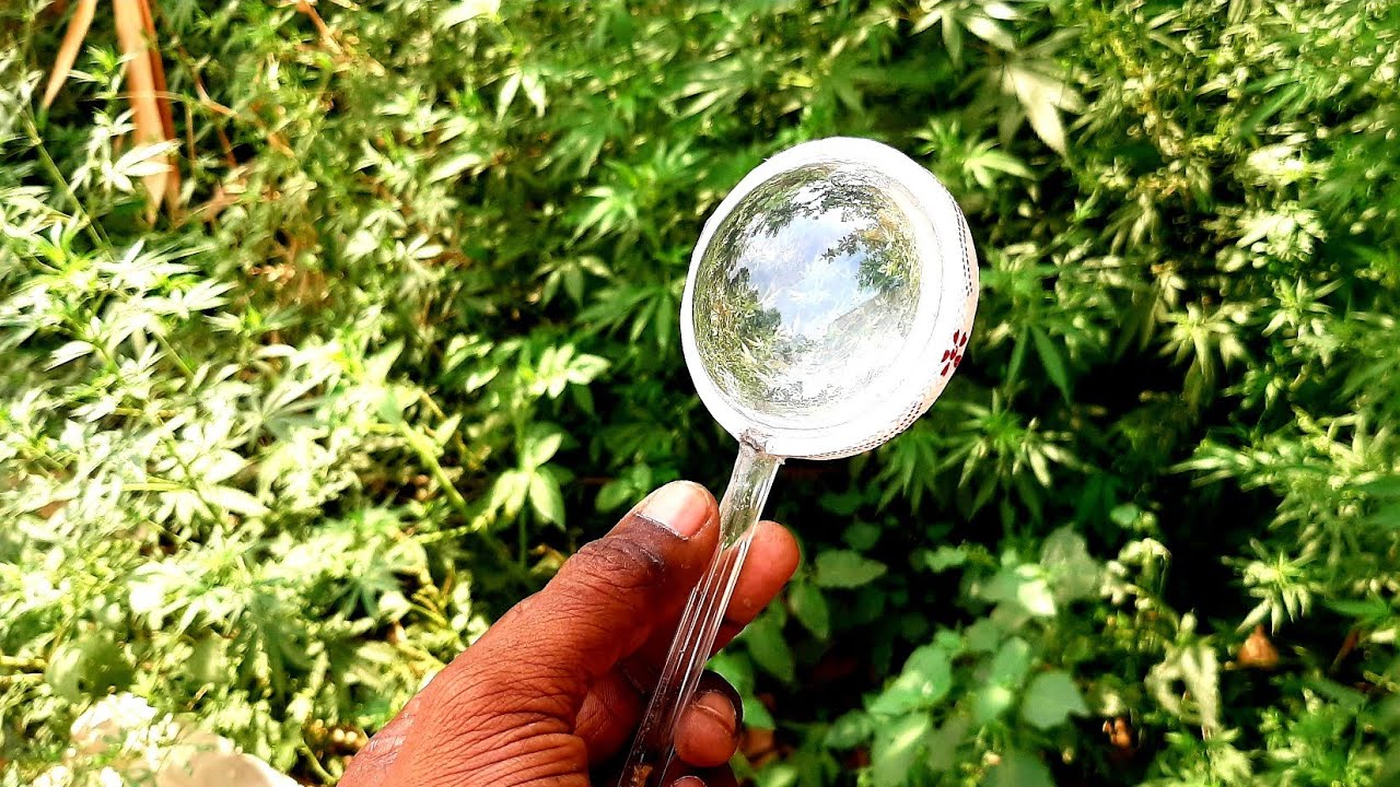 how can i make a magnifyng lens at home/how are magnifying glasses made/how to make convex lens diy