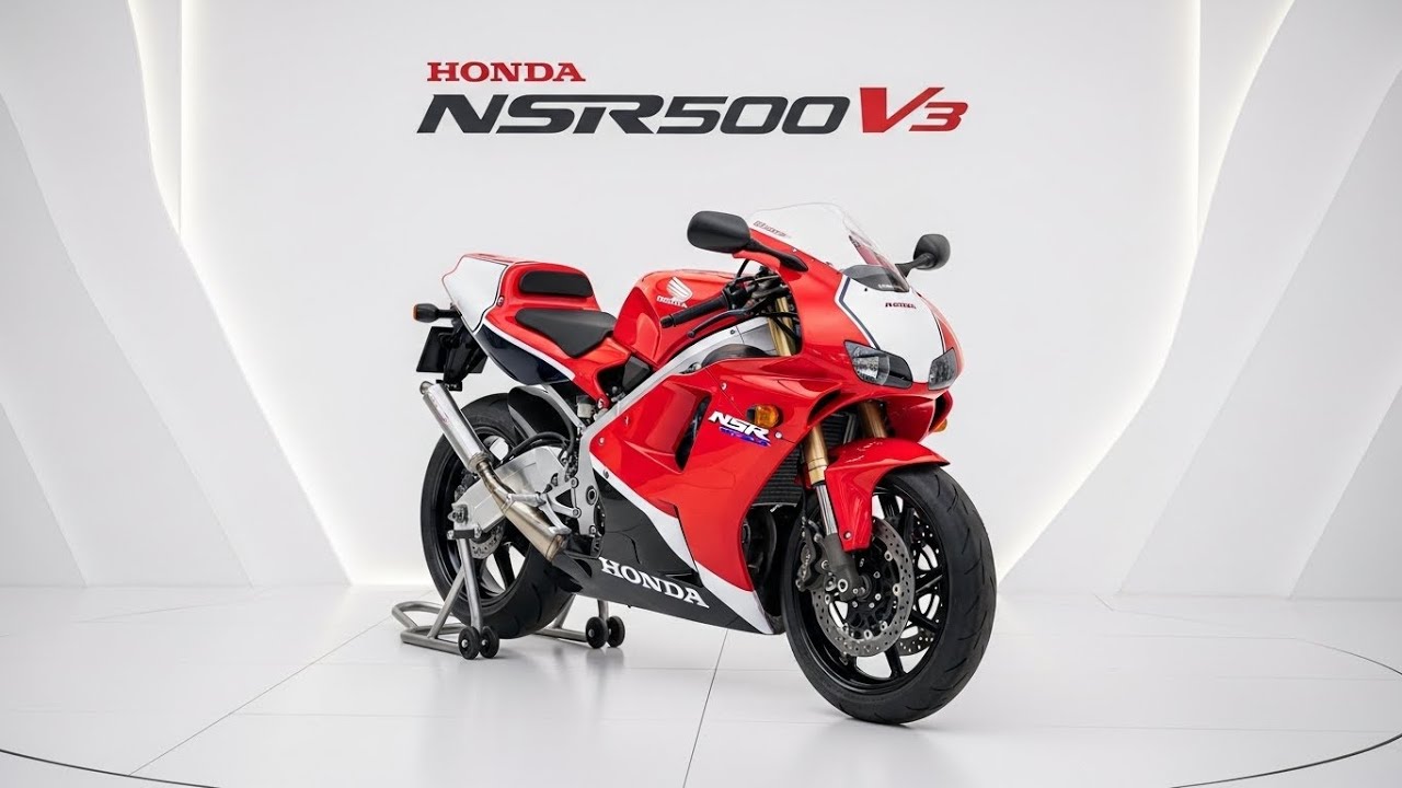 Наконец-то состоялся запуск Honda NSR500 V3 2026 года &ndash; двухтактный монстр вернулся!