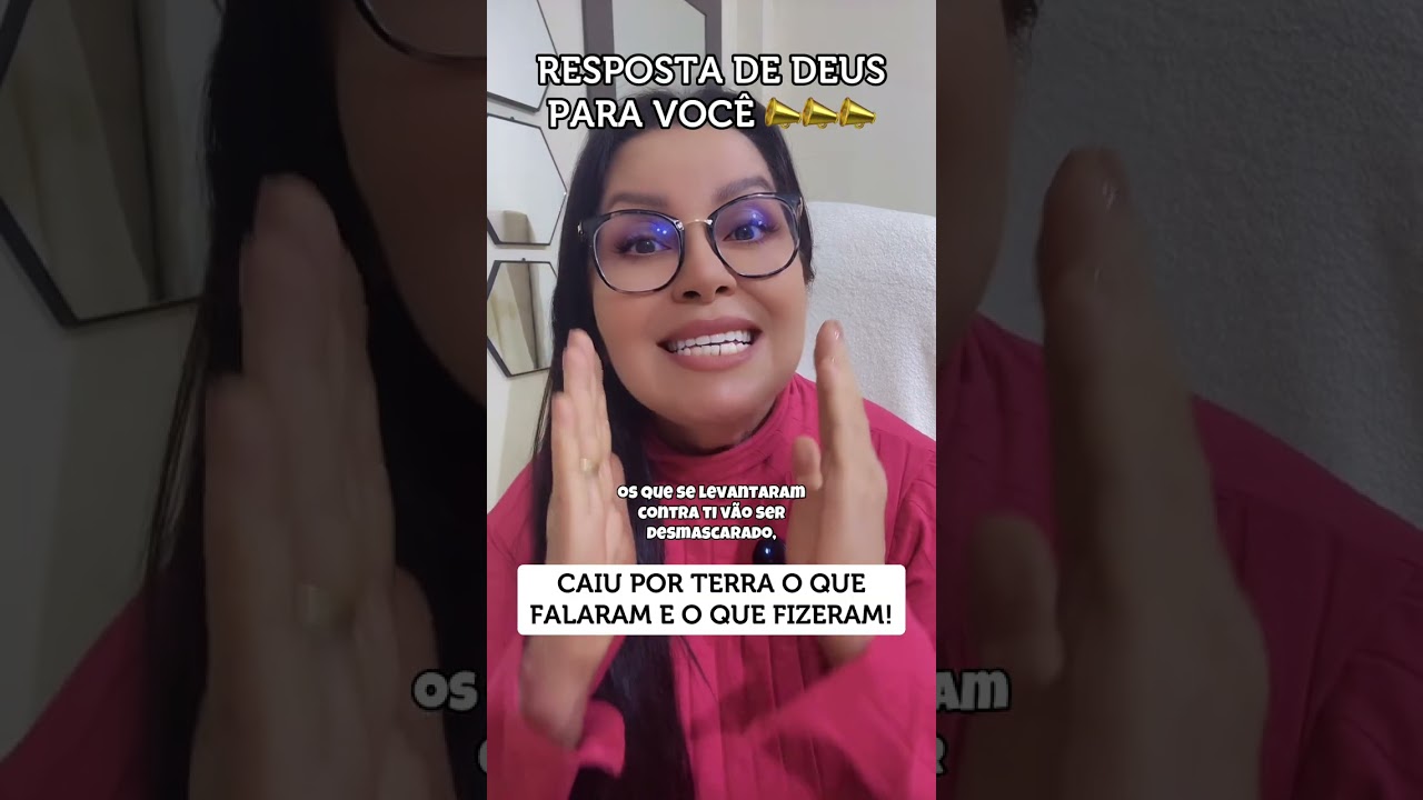 Resposta de Deus para você 🫵🏻🔥✅