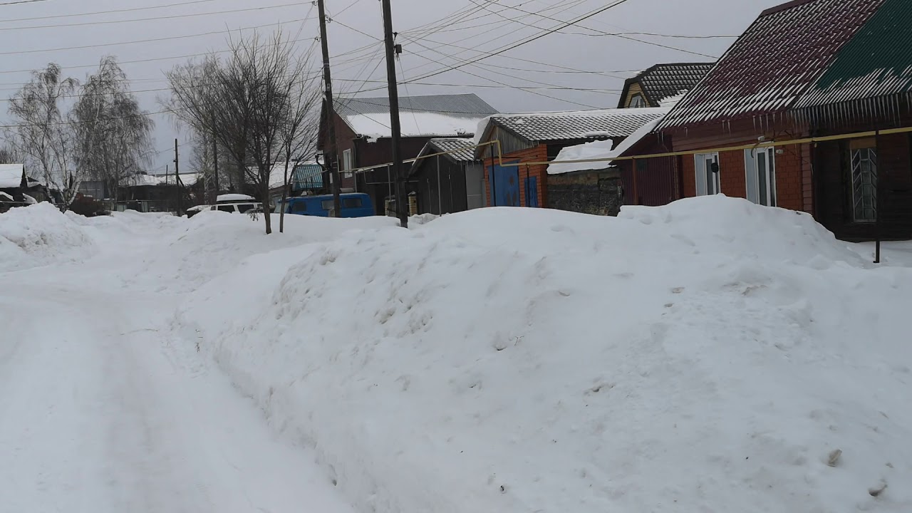 La Russie sous, la neige