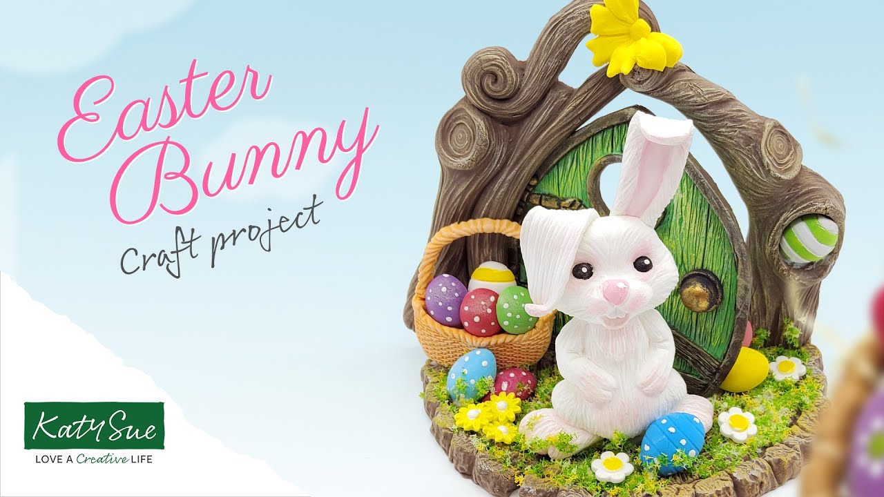 Easter Bunny Clay Craft Project By Heather Robertson