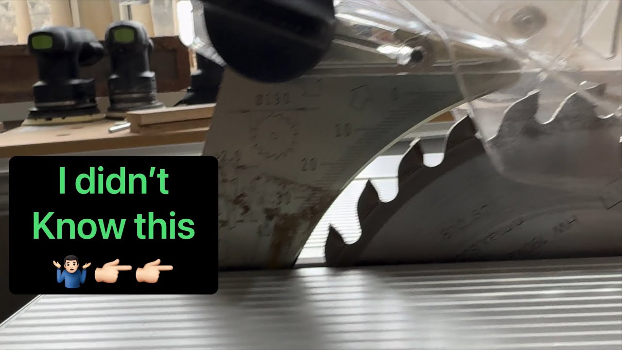 Festool cs50 riving knife,it actually moves 😁