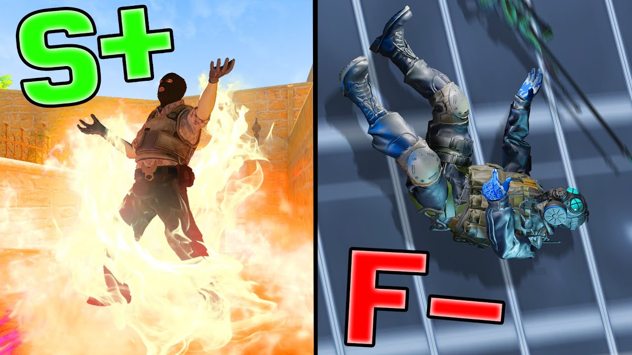 RANKING ALL THE WAYS TO DIE IN CS2💀(I'm back)