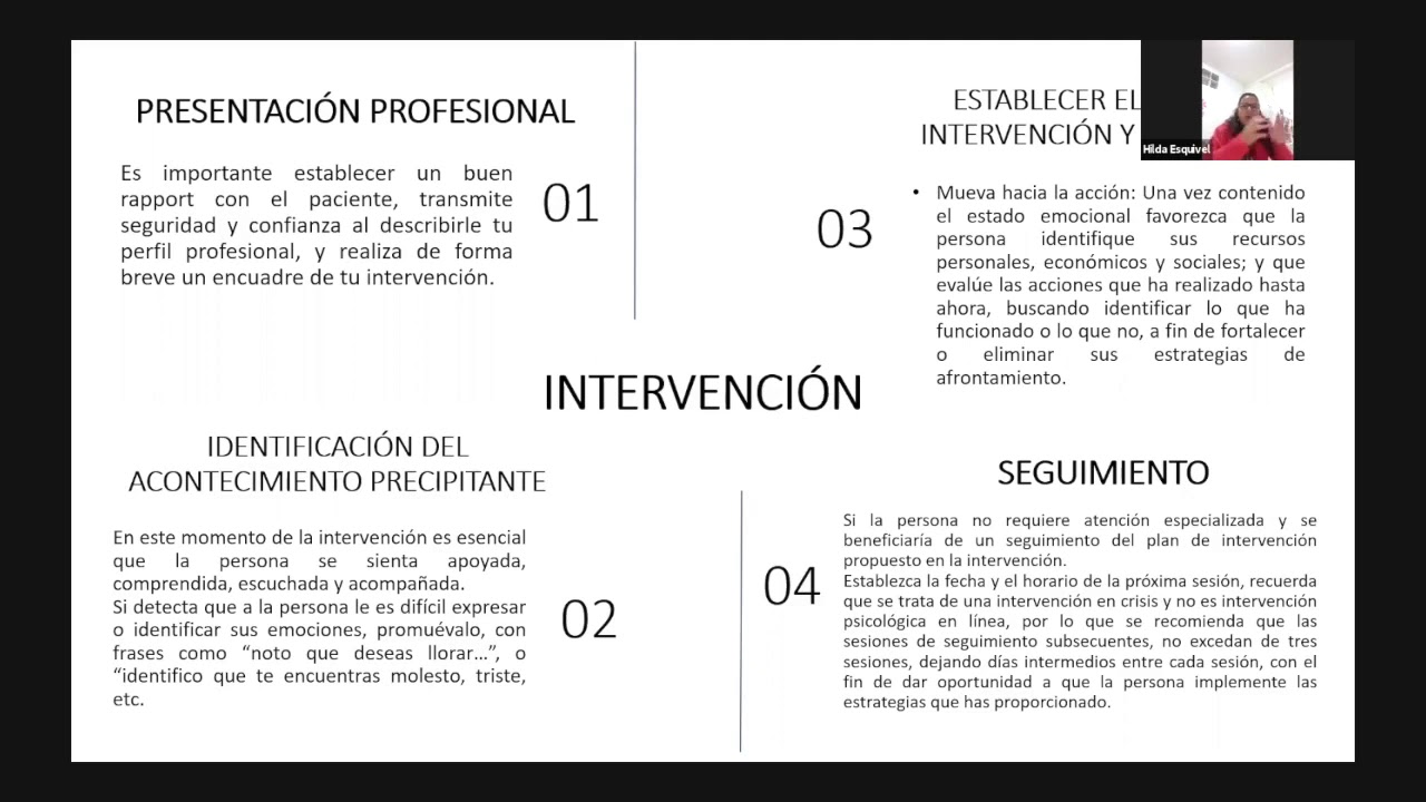 Protocolo de intervención