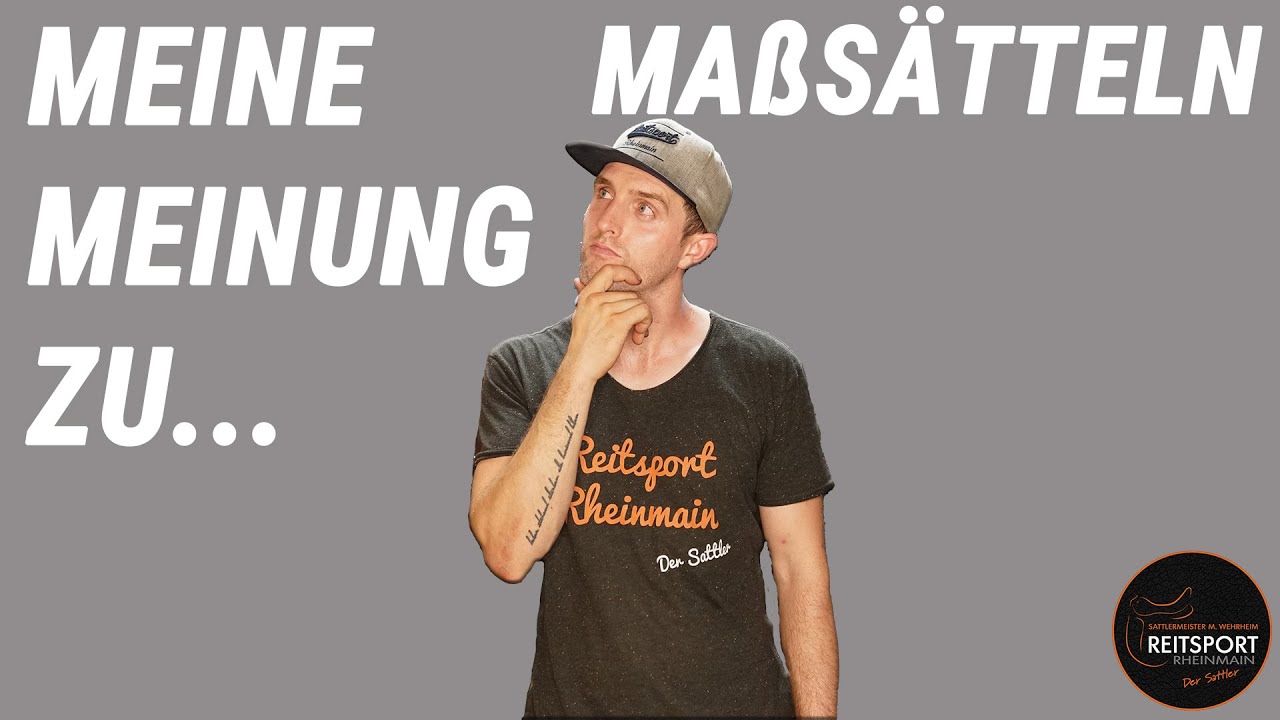 Meine Meinung zu Maßsätteln | Reitsport-Rheinmain