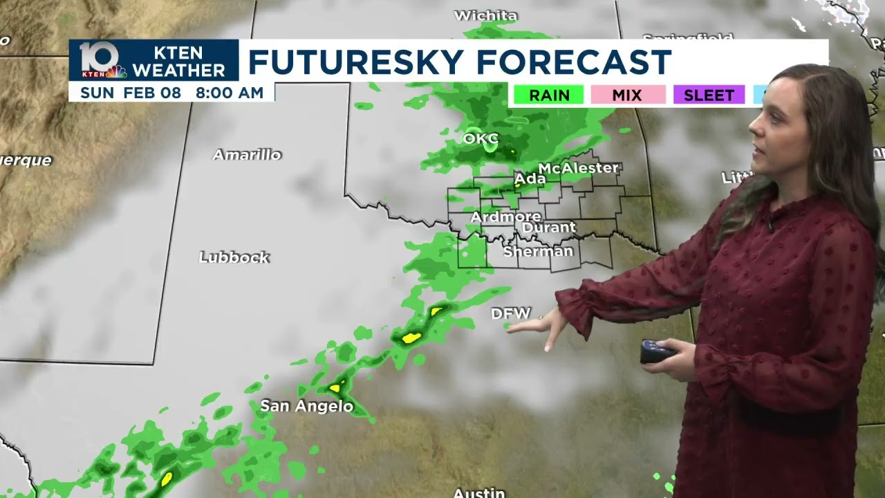 Saturday Evening Forecast - February 7, 2026