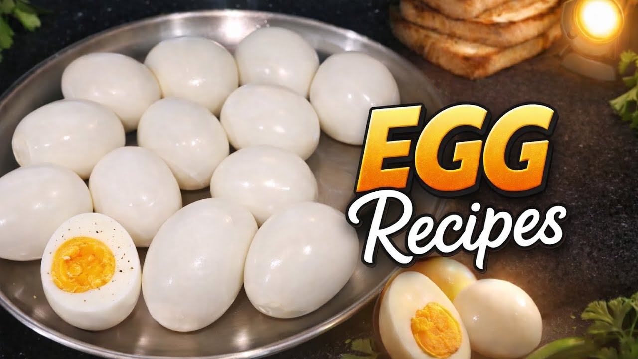 3 boiled egg recipes | Tasty and easy snacks idea | #indianflavorswithswati |
