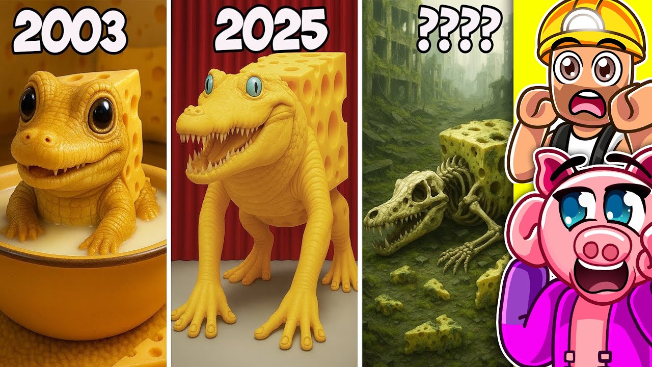 Takto VYPADAL CELÝ ŽIVOT od NAROZENÍ po SMRT Coccodrillo Formaggioso!