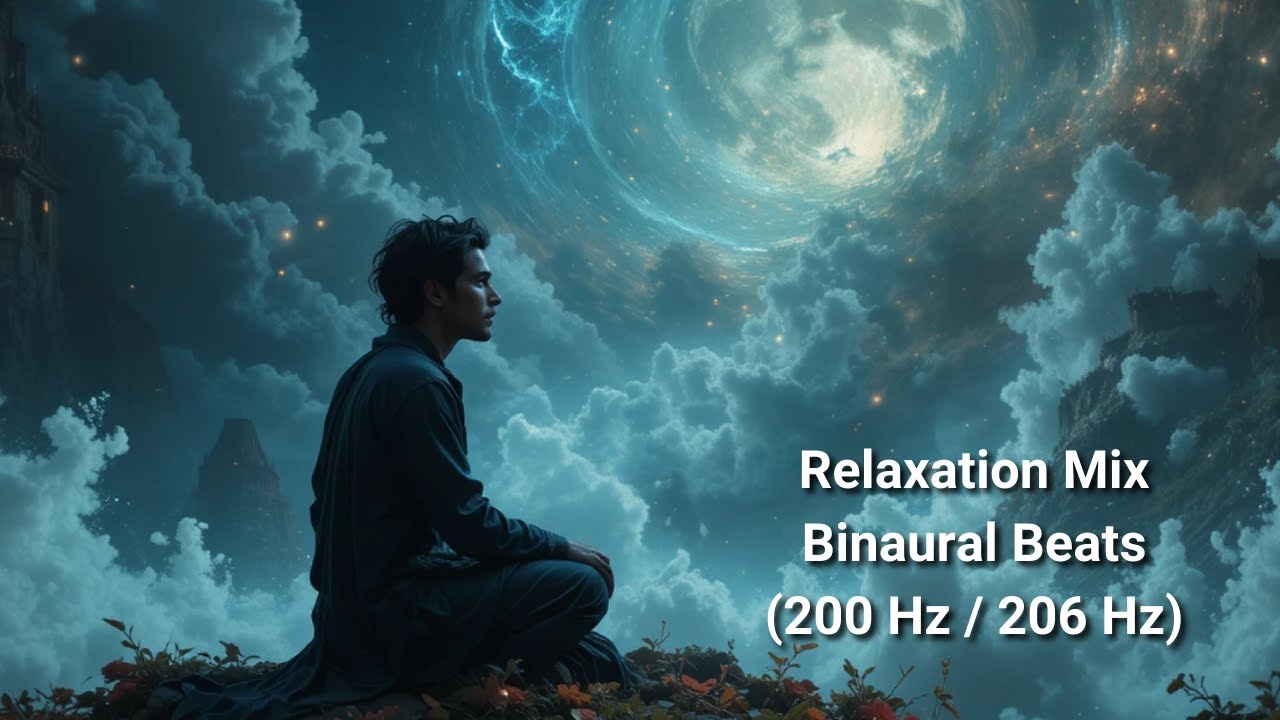 Relaxation Mix - Binaural Beats (200 Hz / 206 Hz)
