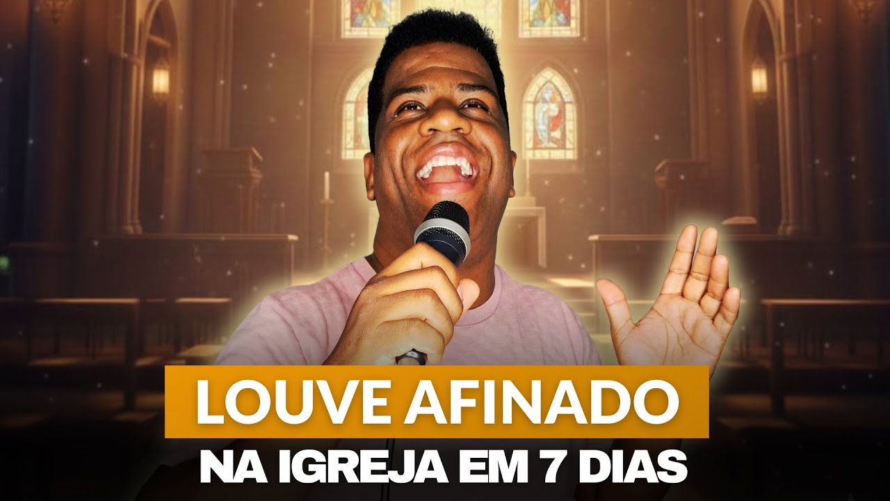 Cante Afinado no Louvor Usando Essa Técnica!