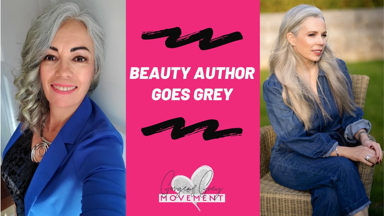 Beauty Author Goes Grey - Grey Hair Transition