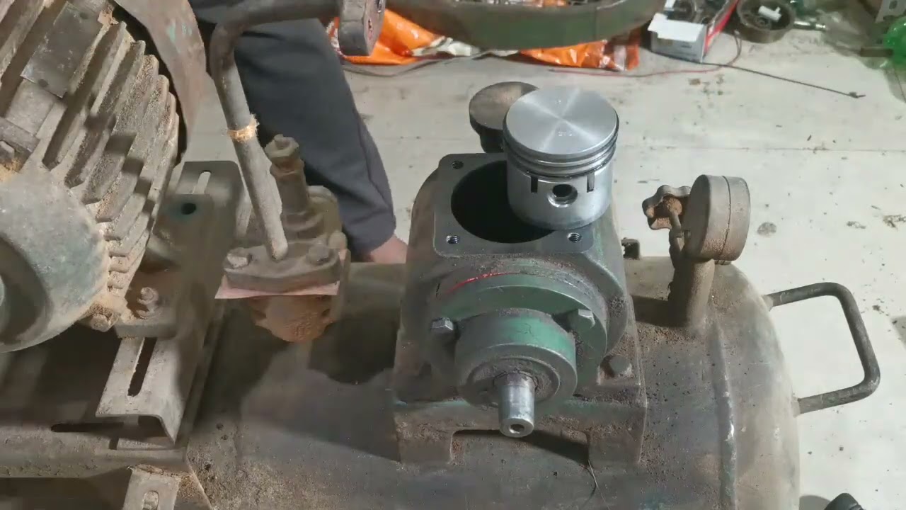 Air compressor repairing | Compressor head repairing