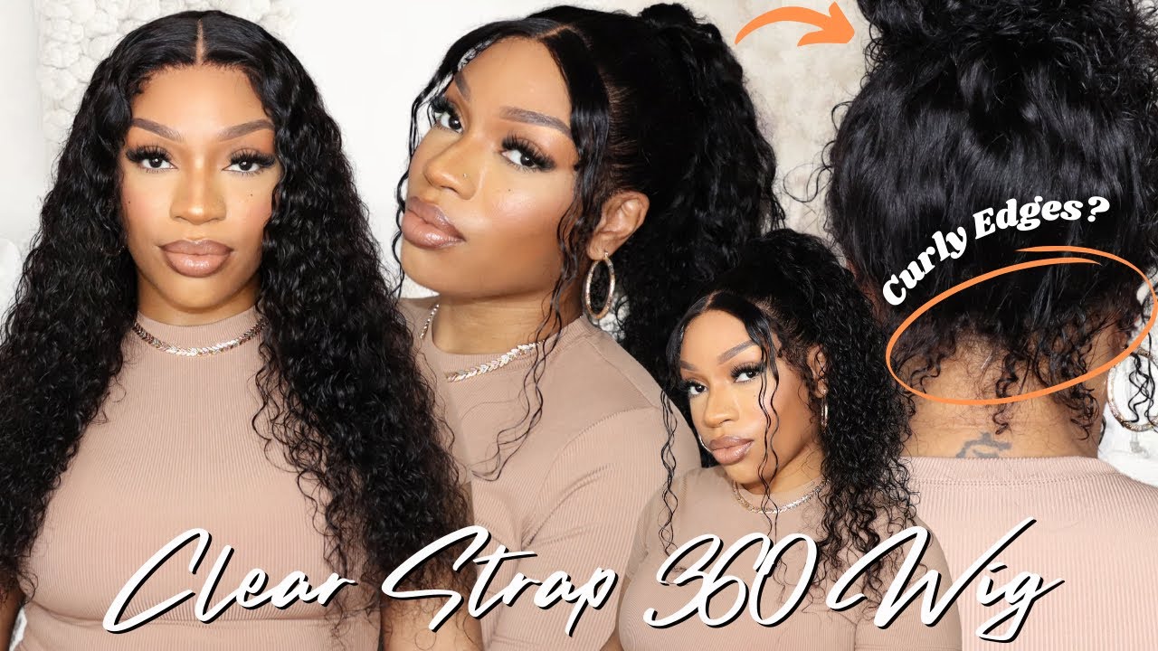 😍 My First TRY of *NEW* Hidden-Strap Snug Fit 360 HD Lace Wig | Pre Bleached & Pre Cut | YMY Hair