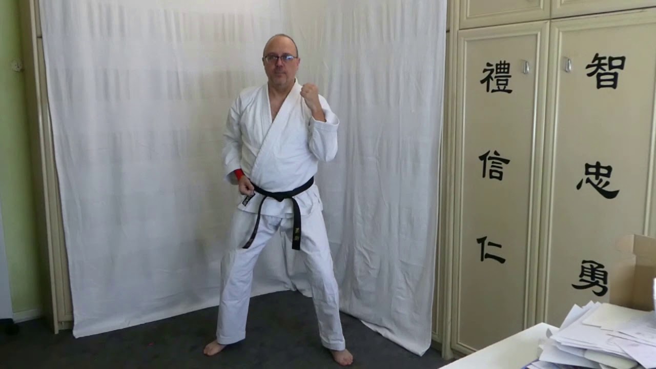 JJU NW - Home Dojo - Abwehr eines Faustschlages von Oben (Hammerfaustschlag)