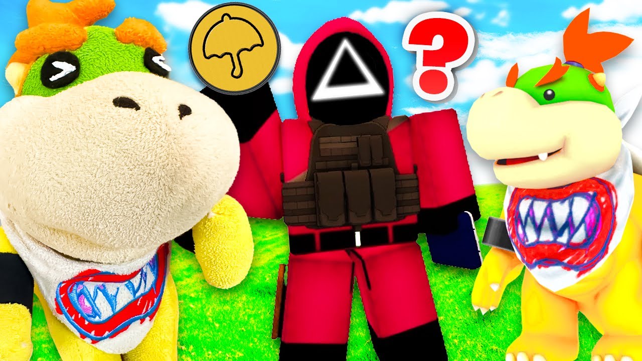 Баузер-младший играет в РОБЛОКС (Roblox)