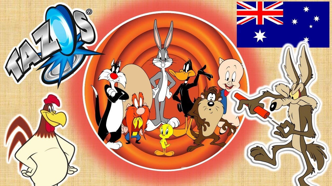 LOONEY TUNES TOYS TAZOS COLLECTION Frito Lay Tazo Australia 1-60