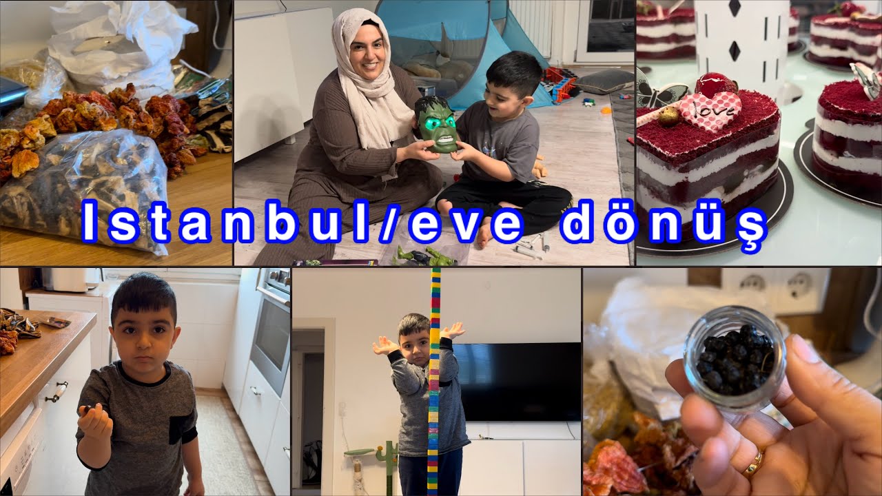 İstanbul maceramız bitti/Azadım beni çok özlemiş/arkadaşlarım beni boş yollamadı gene ❤️