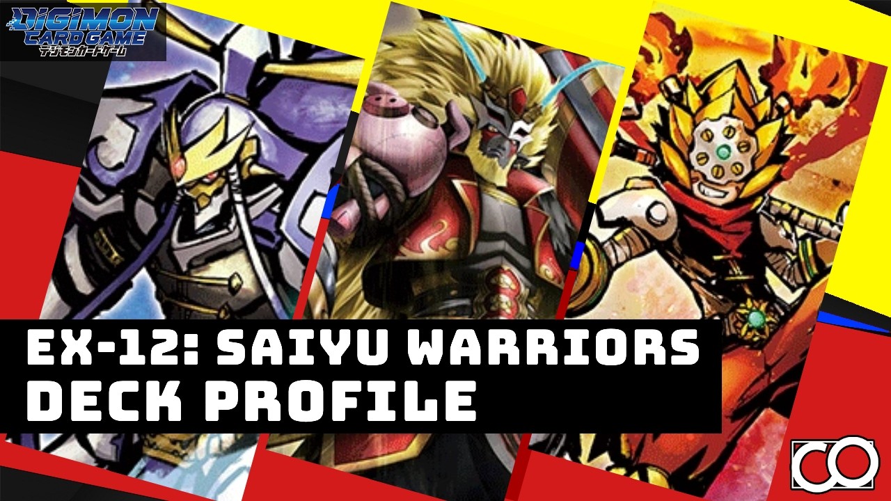 Путешествие на Запад: обзор колоды Sai Warriors из набора EX-12 (Digimon Card Game)